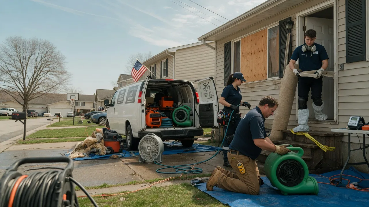 Water Damage Restoration in Villanova, PA near me